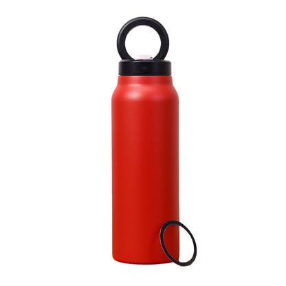 LinkHydra by Shezalo – Magnetic Phone Holder Bottle with Straw & 24-Hour Insulatio
