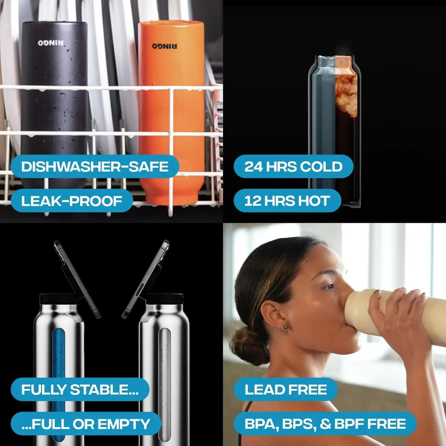 MagSafe Magnetic Insulated Water Bottle