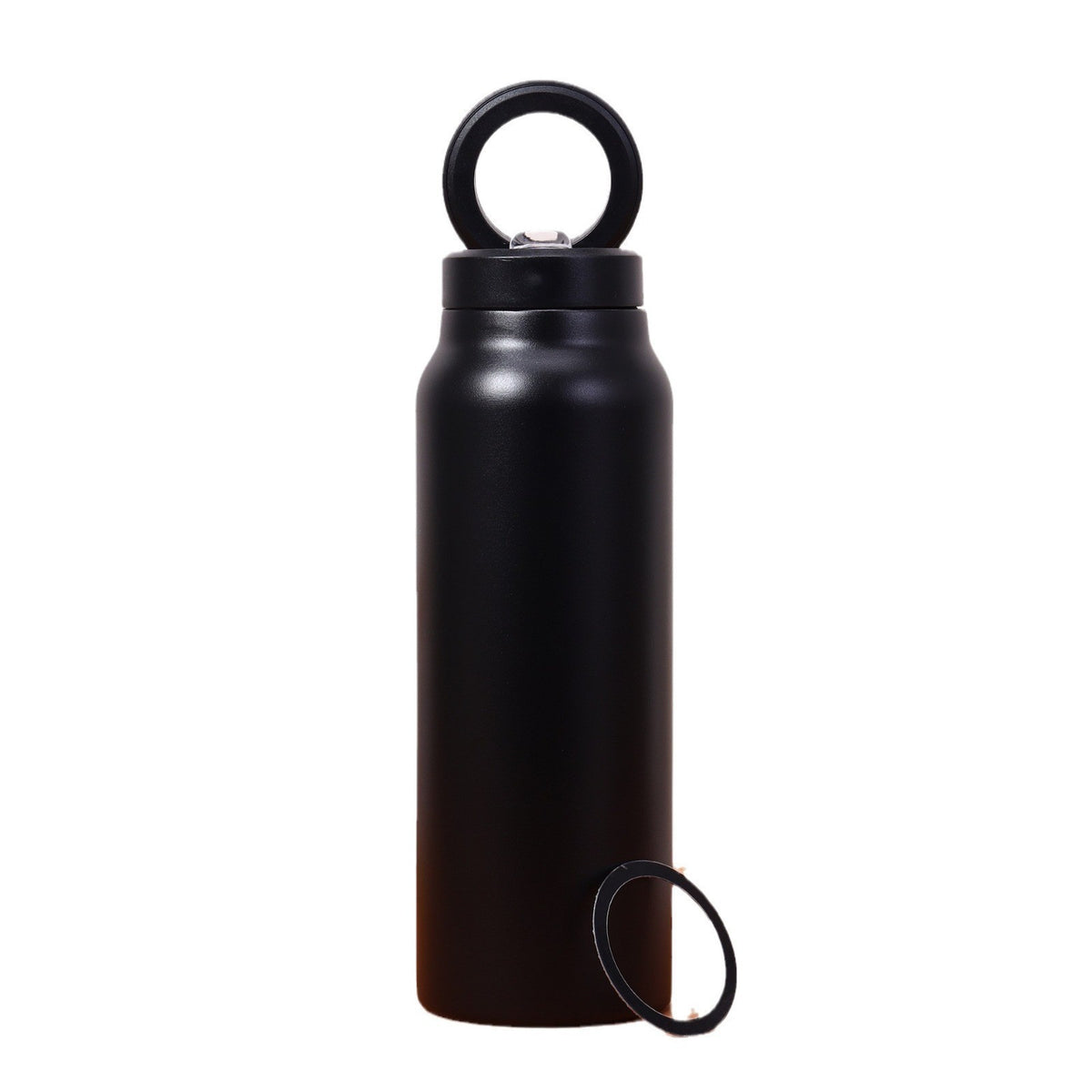LinkHydra by Shezalo – Magnetic Phone Holder Bottle with Straw & 24-Hour Insulatio